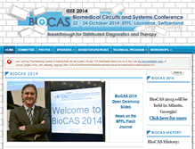 Tablet Screenshot of biocas2014.org